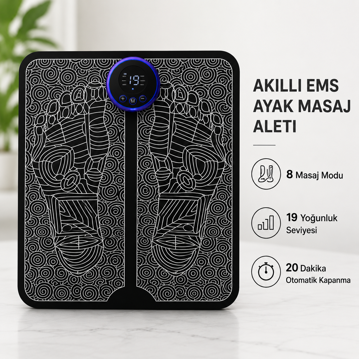 Ragenos™ EMS Akıllı Ayak Masaj Pedi