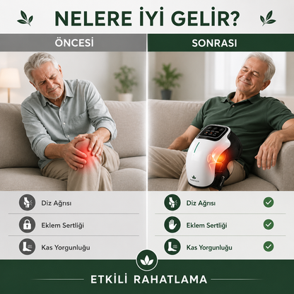 Ragenos™ KneePro Isıtmalı Akıllı Diz Masaj Aleti