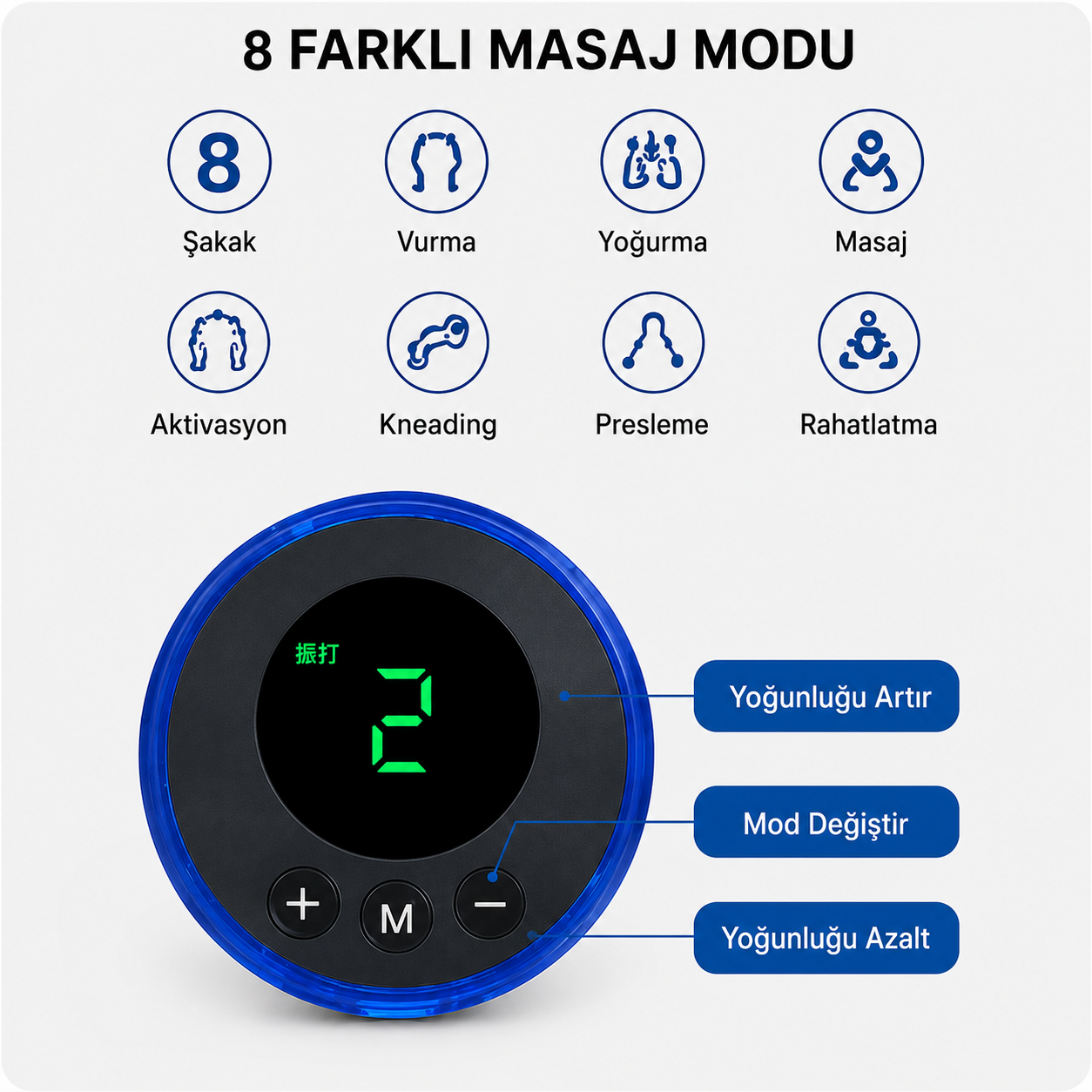 Ragenos Tüm Vücut Kelebek EMS Masaj Aleti