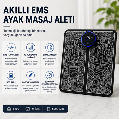 Ragenos™ EMS Akıllı Ayak Masaj Pedi